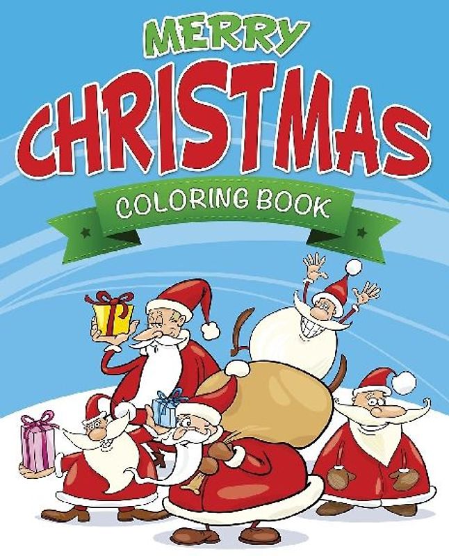 Merry Christmas Coloring Book