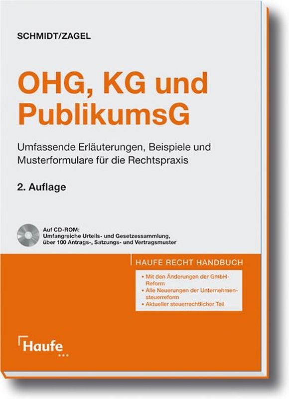 Die OHG, KG und PublikumsG