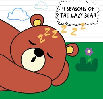4 Seasons Of The Lazy Bear: With lovely illustrations will help you have a great experience with this book.