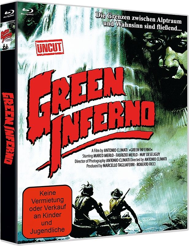 GREEN INFERNO - Scanavo Ed. - UNCUT Blu-ray Disc