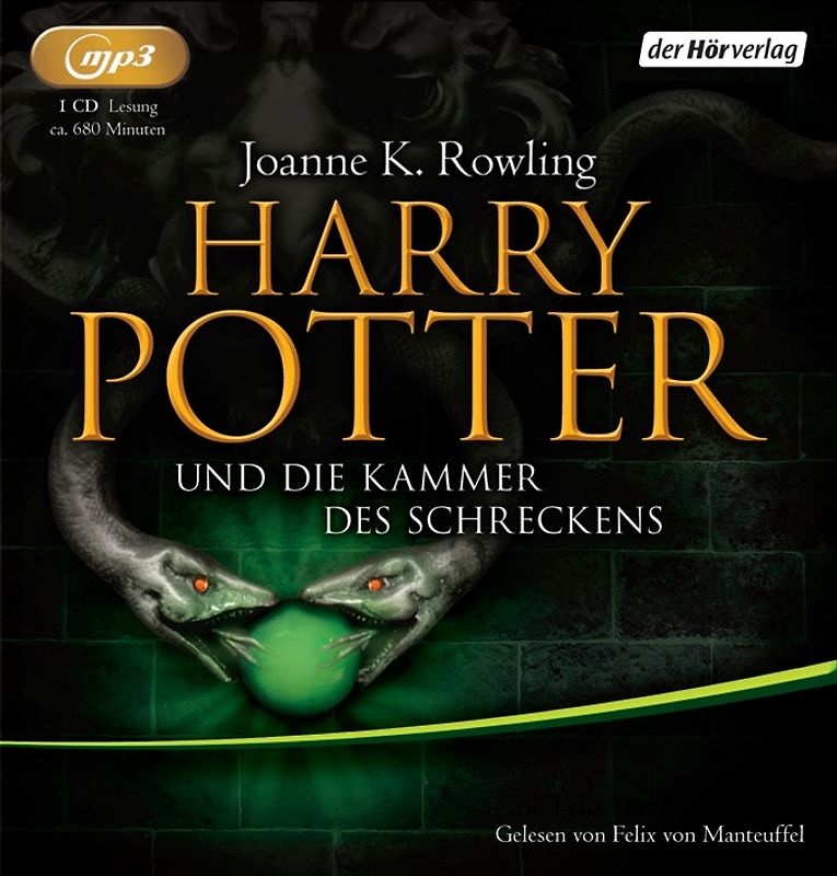 Harry Potter und die Kammer des Schreckens. Gelesen von Felix von Manteuffel