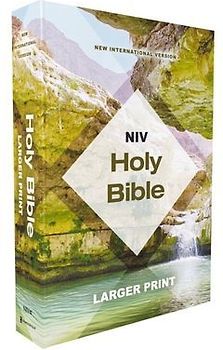 Niv, Holy Bible, Larger Print, Economy Edition, Paperback, Teal/Tan, Comfort Print