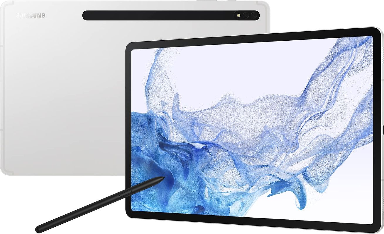 Samsung Galaxy Tab S8 Plus 12,4" 256GB [wifi + 5G] zilver