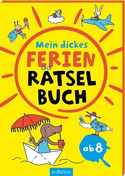 Mein dickes Ferien-Rätselbuch