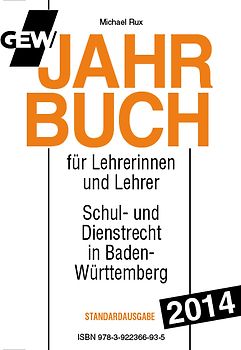 GEW Jahrbuch 2014 für Lehrerinnen und Lehrer - Standardausgabe