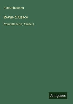 Revue d'Alsace