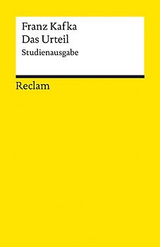 Das Urteil. Studienausgabe