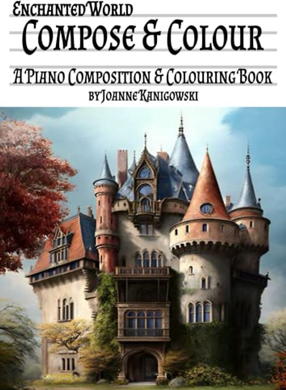 Enchanted World Compose and Colour: A Piano Composition and Colouring Book (The Piano Composing Book Series)
