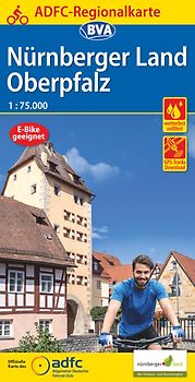 BVA ADFC Regionalkarte Nürnberger Land/ Oberpfalz 1:75.000