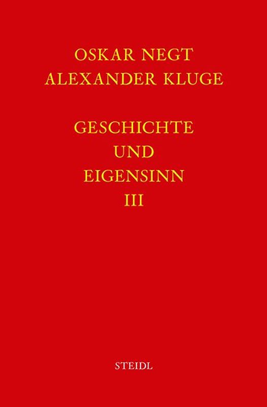 Werkausgabe Bd. 6.3 / Geschichte und Eigensinn III: Gewalt des Zusammenhangs