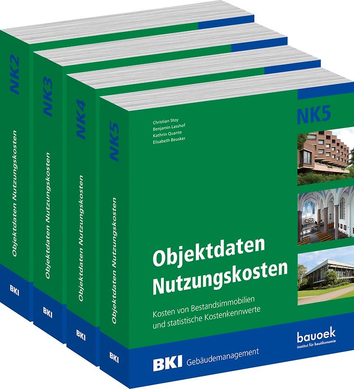 BKI Objektdaten Nutzungkosten NK2 + NK3 + NK4 + NK5