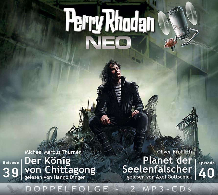 Perry Rhodan NEO MP3 Doppel-CD Folgen 39 + 40