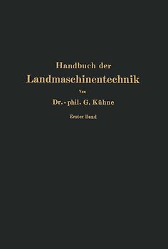 Handbuch der Landmaschinentechnik