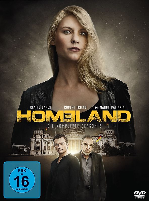 Homeland - Die komplette Season 5 (4 Discs) DVD