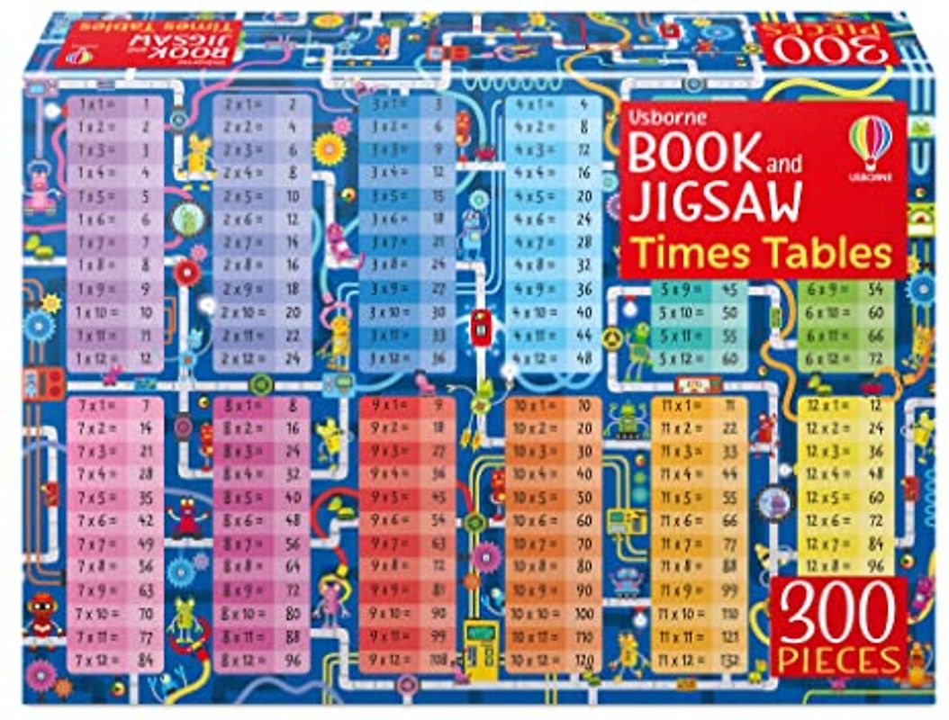 Usborne Book and Jigsaw Times Tables: 1