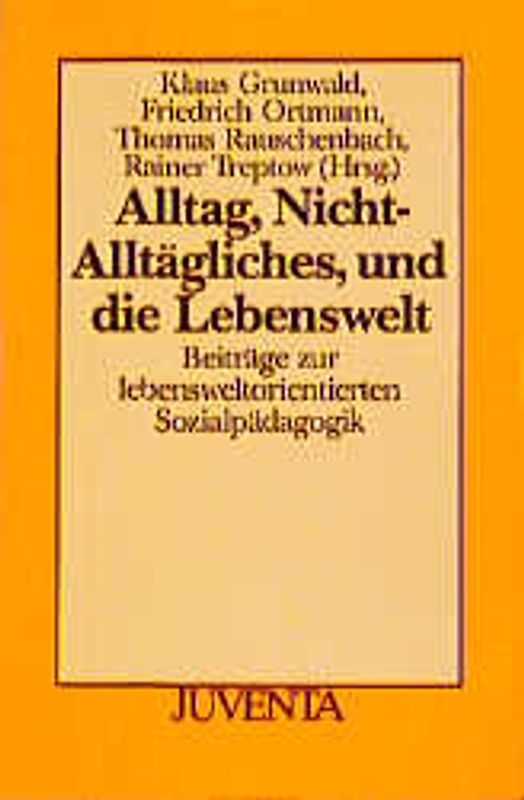 Alltag, Nicht-Alltägliches und die Lebenswelt