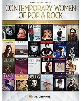 Contemporary Women Of Pop & Rock (2nd Edition) -For Piano, Voice & Guitar- (Book): Songbook für Klavier, Gesang, Gitarre