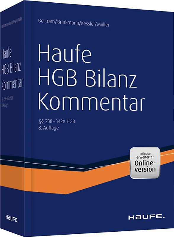 Haufe HGB Bilanz-Kommentar 7. Auflage plus Onlinezugang