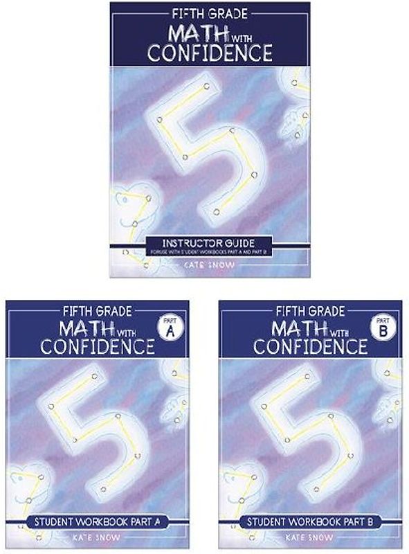 Fifth Grade Math with Confidence Complete Bundle