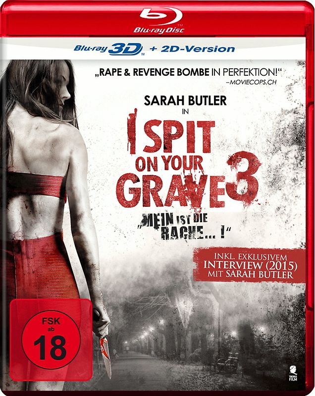 I Spit on Your Grave 3 (Blu-ray 3D) 3D Blu-ray Disc