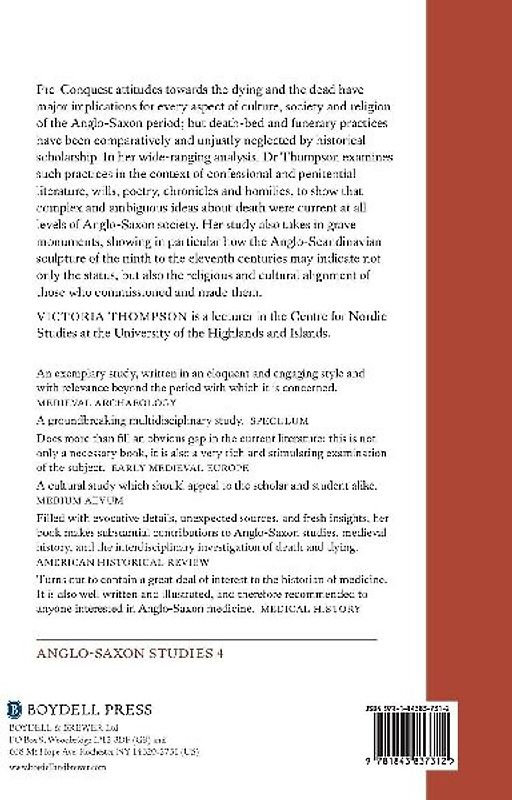 Dying and Death in Later Anglo-Saxon England