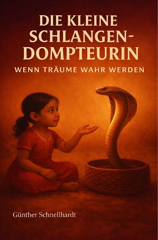 Die kleine Schlangen Domteurin