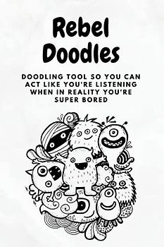 Doodling book: Cute, Fun and Stylish Monster Doodling book and Sketchbook, 120 Pages 6" x 9" Blank Paper for drawing, doodling, sketching, ideas, ... sketchbook for teens, students and adults)