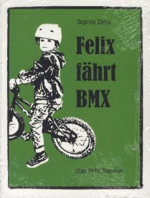 Felix fährt BMX. Das BMX Rennen