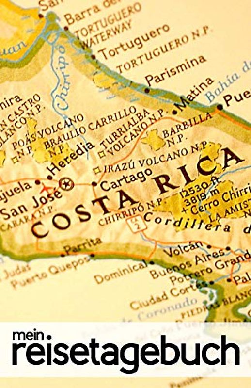 Mein Reisetagebuch für Costa Rica: Reisejournal zum Selberschreiben, als Urlaubstagebuch und Geschenk für Costa Rica Reisende