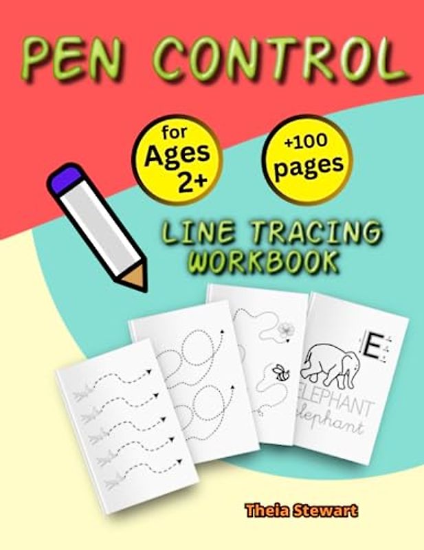 Pen Control: line tracing workbook
