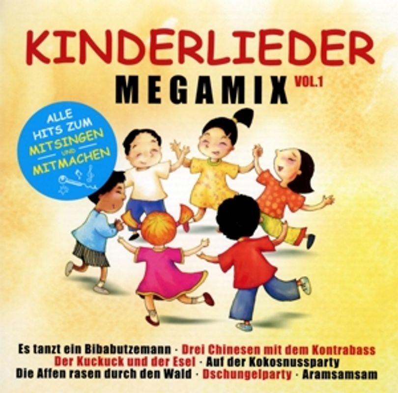 Various - Kinderlieder Megamix Vol.1/Alle Hits Zum Mitsingen [2 CDs]