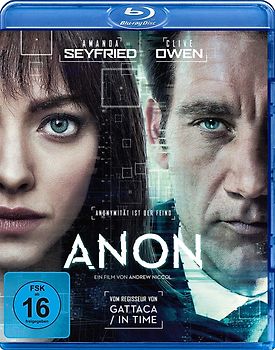 Anon Blu-ray Disc