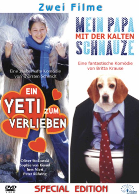 Ein Yeti zum Verlieben / Mein Papa mit der kalten Schnauze DVD