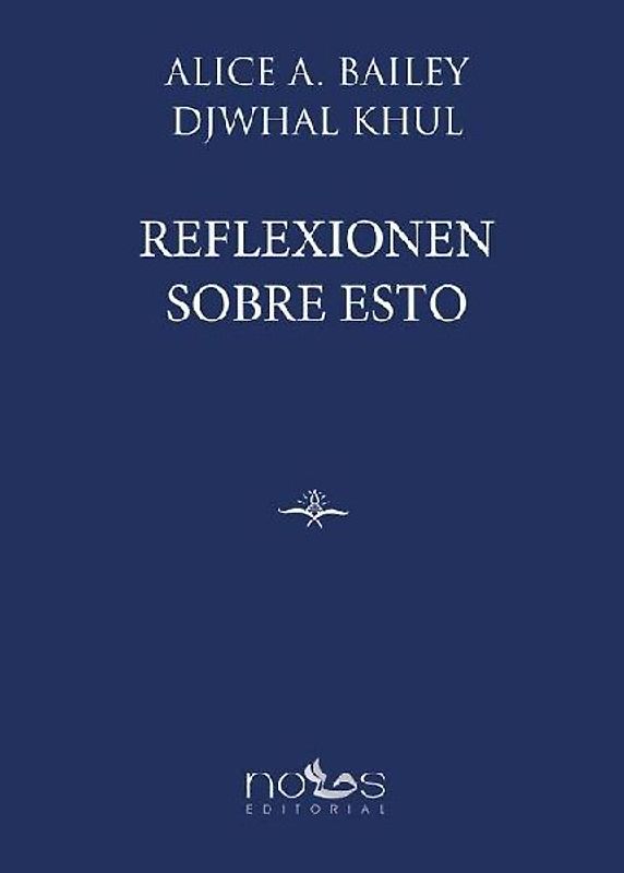 REFLEXIONEN SOBRE ESTO