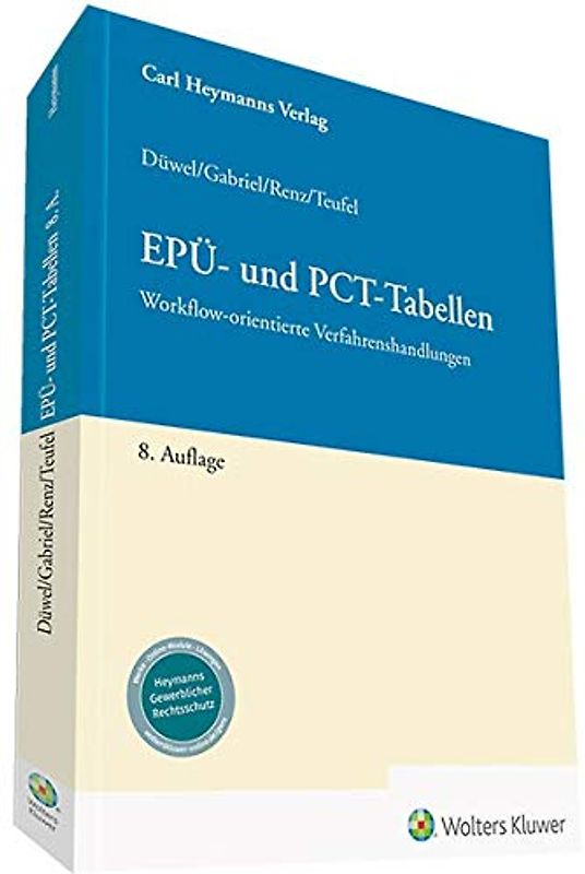 EPÜ- und PCT-Tabellen
