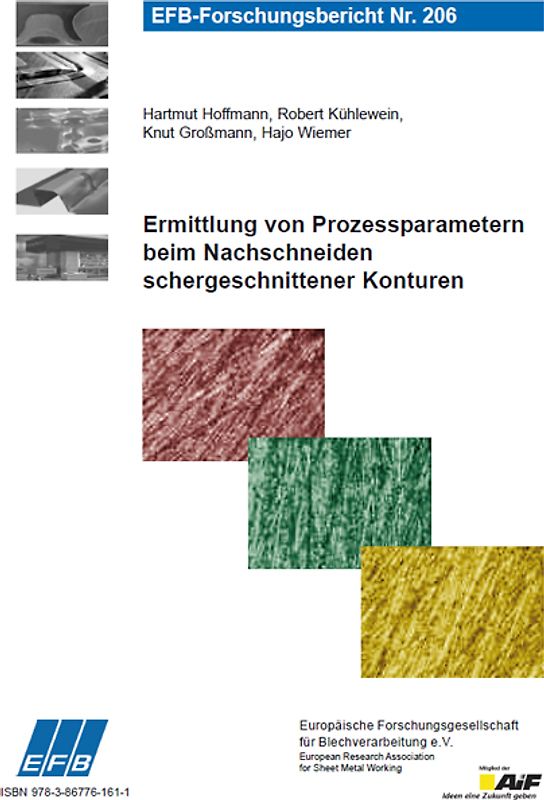 Ermittlung von Prozessparametern beim Nachschneiden schergeschnittener Konturen