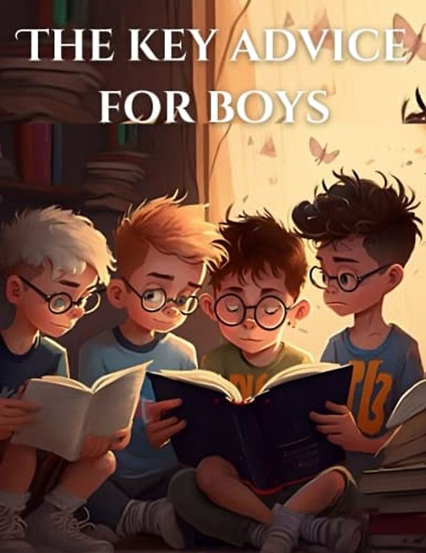 The key advice for boys is to adopt effective habits, found in books written specifically for males and covering a range of topics.