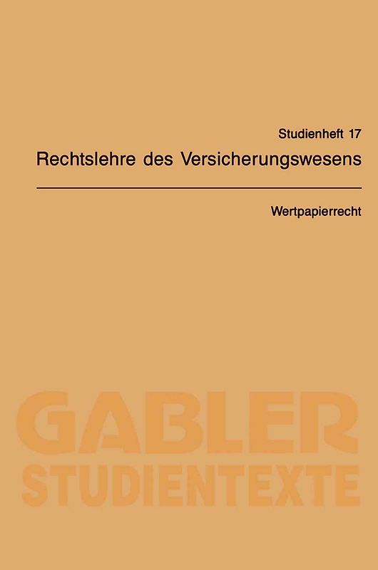 Wertpapierrecht