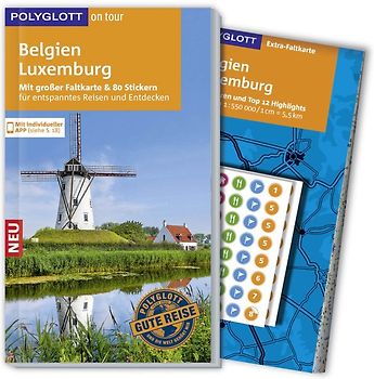 POLYGLOTT on tour Reiseführer Belgien/Luxemburg