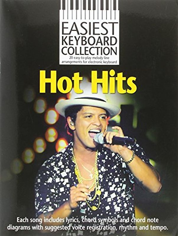 Easiest Keyboard Collection: Hot Hits: Noten, Sammelband für Keyboard