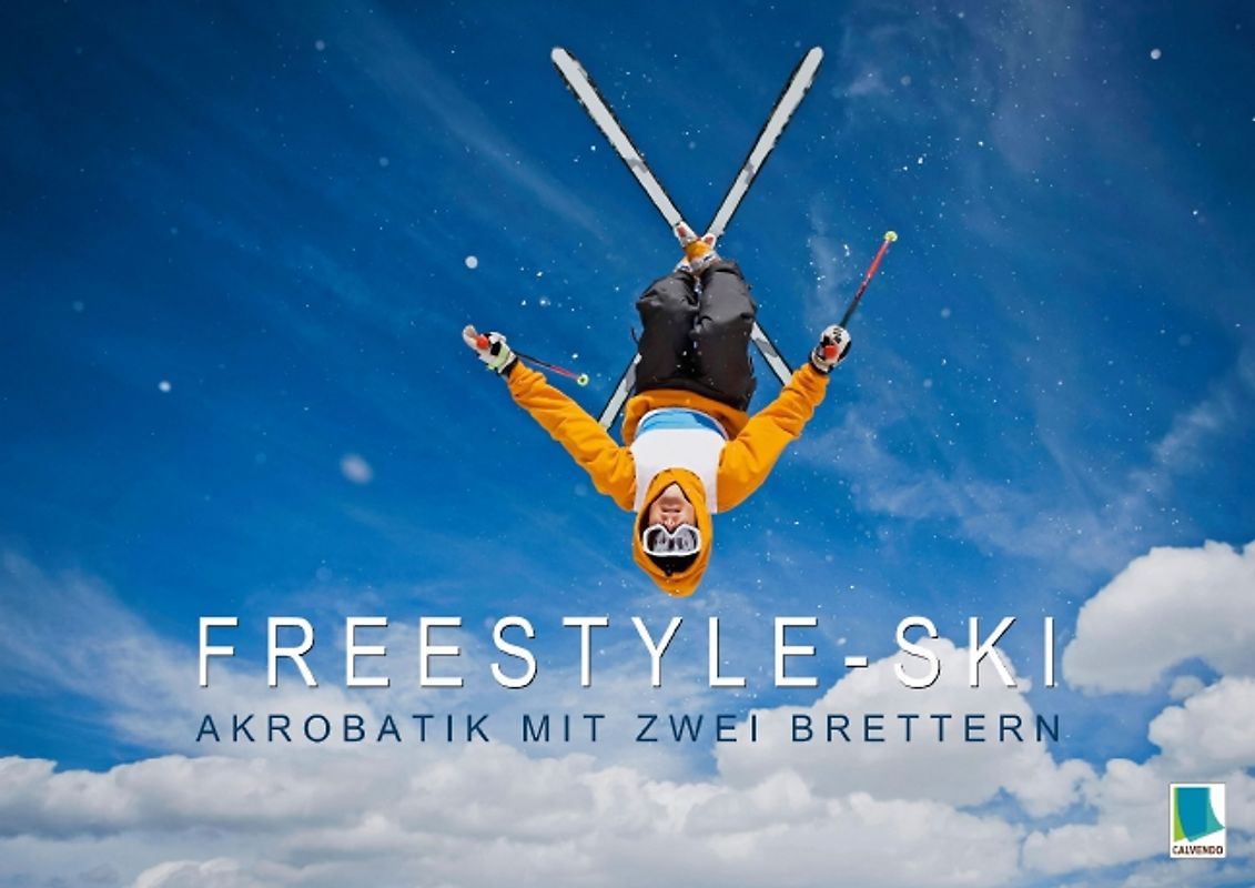Freestyle-Ski: Akrobatik mit zwei Brettern (Posterbuch DIN A4 quer)