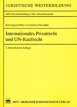 Internationales Privatrecht und UN-Kaufrecht