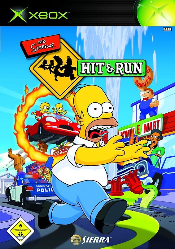 The Simpsons: Hit & Run Xbox