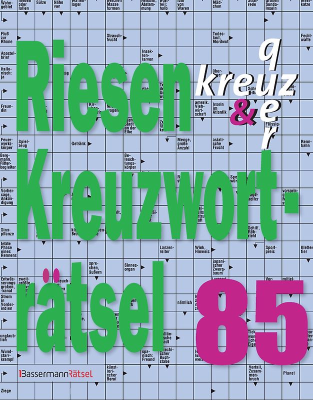 Riesen-Kreuzworträtsel 85 (5 Exemplare à 2,99 €)
