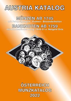 ANK-Muenzkatalog Österreich 2022