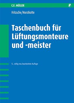 Taschenbuch für Lüftungsmonteure und -meister