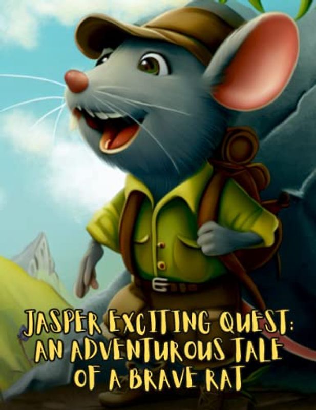 Jasper Exciting Quest - An Adventurous Tale of a Brave Rat: Short Story for kids about Rat, Perseverance & Self-Confidence I A Motivational Book For kids I Gift for kids