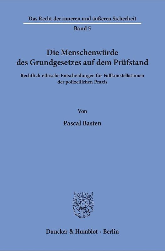 Die Menschenwürde des Grundgesetzes auf dem Prüfstand.