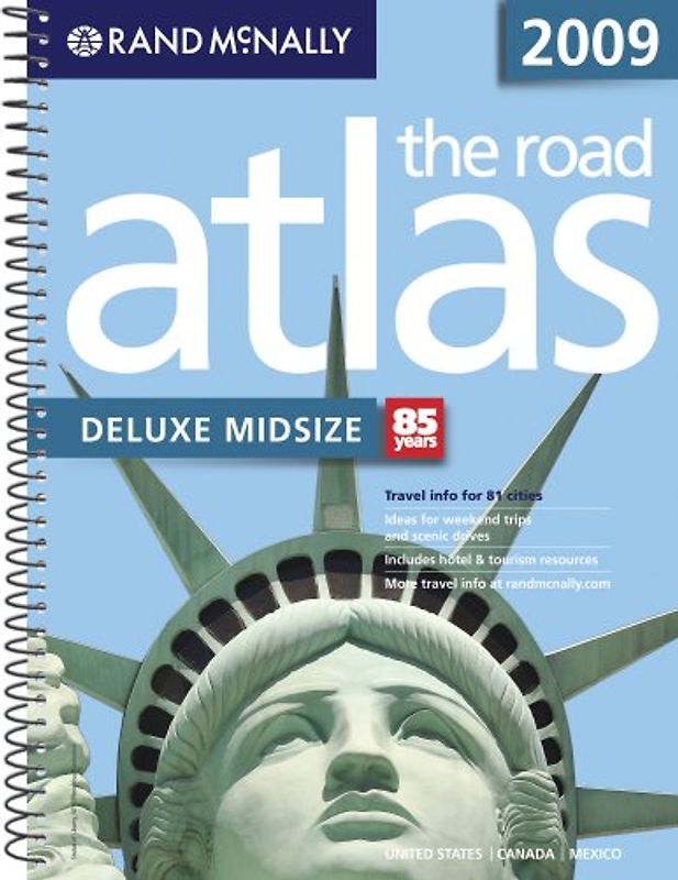 Road Atlas Midsize Deluxe 2009 Rand McNally. Road Atlas USA