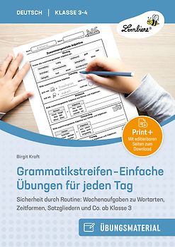 Grammatikstreifen - Einfache Übungen für jeden Tag